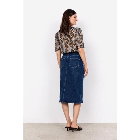 NWT SOYA CONCEPT PIRIL Print Blouse - Picture 3 of 5